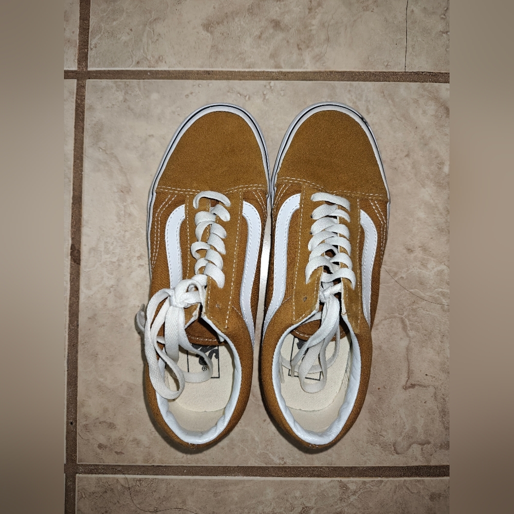 Vans Women's Mustard Color Sneakers